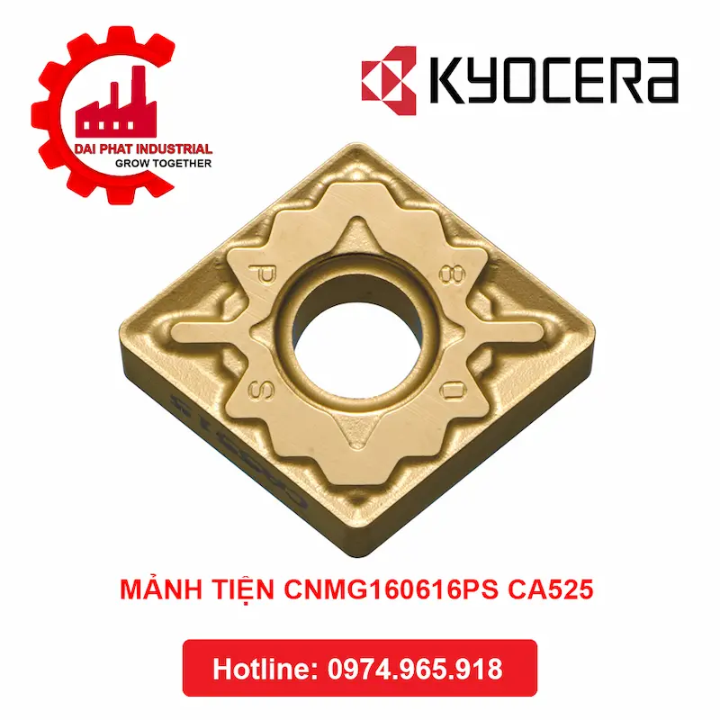 Mảnh Dao Tiện CNMG 160616PS CA525