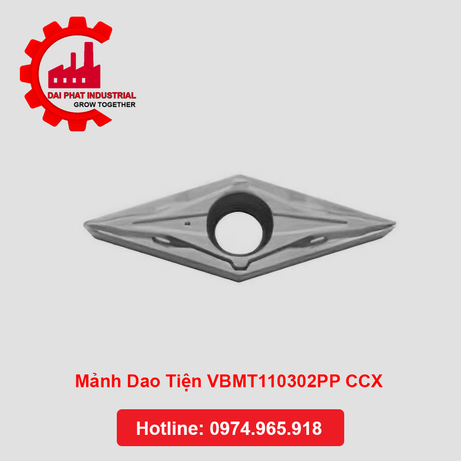 Mảnh Dao Tiện VBMT110302PP CCX