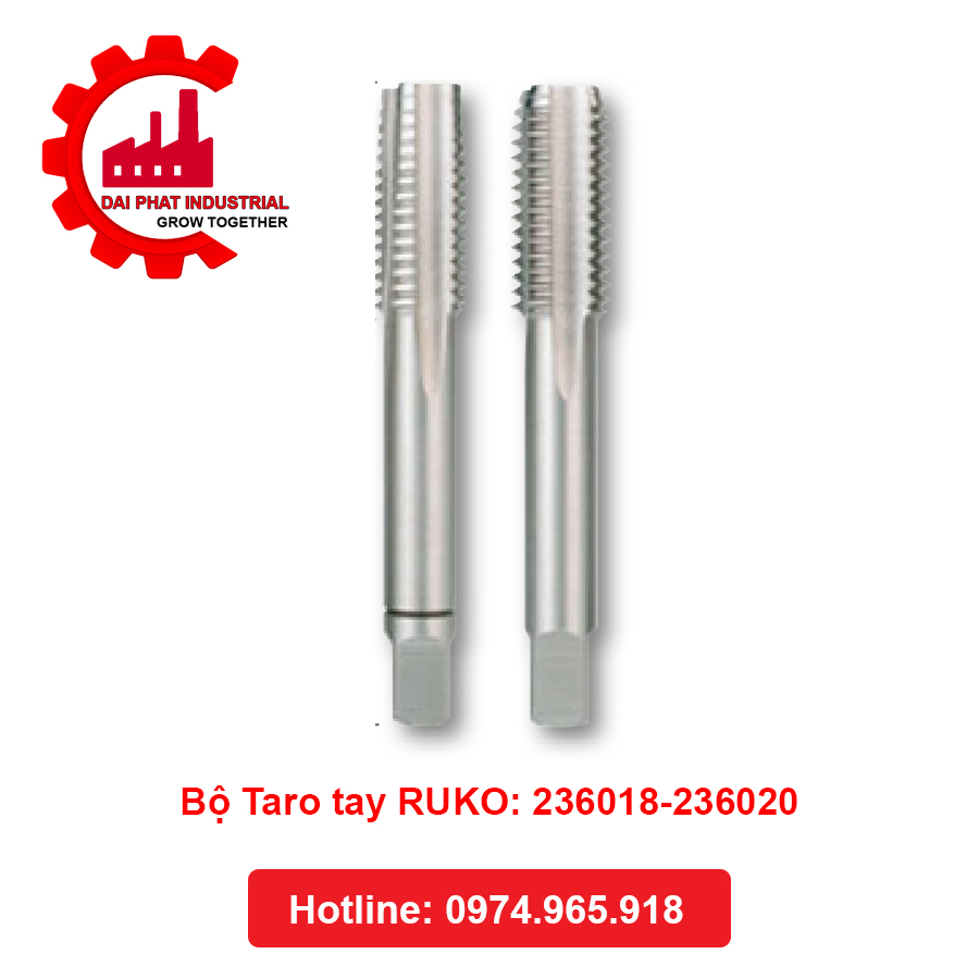 Bộ Taro Tay RUKO 236018-236020 Đại Phát