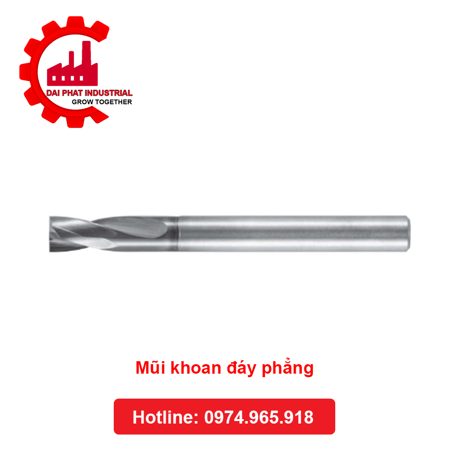 Mũi Khoan Đáy Phẳng Ø12.5
