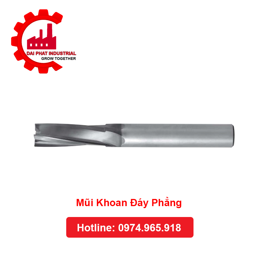 Mũi Khoan Đáy Phẳng Ø2.1