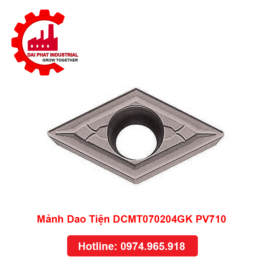 Mảnh Dao Tiện DCMT070204GK PV710