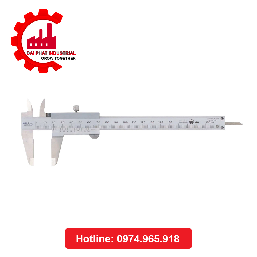 Thước cặp đồng hồ Mitutoyo 505-732 (0 - 150mm) chính hãng -  Đại Phát