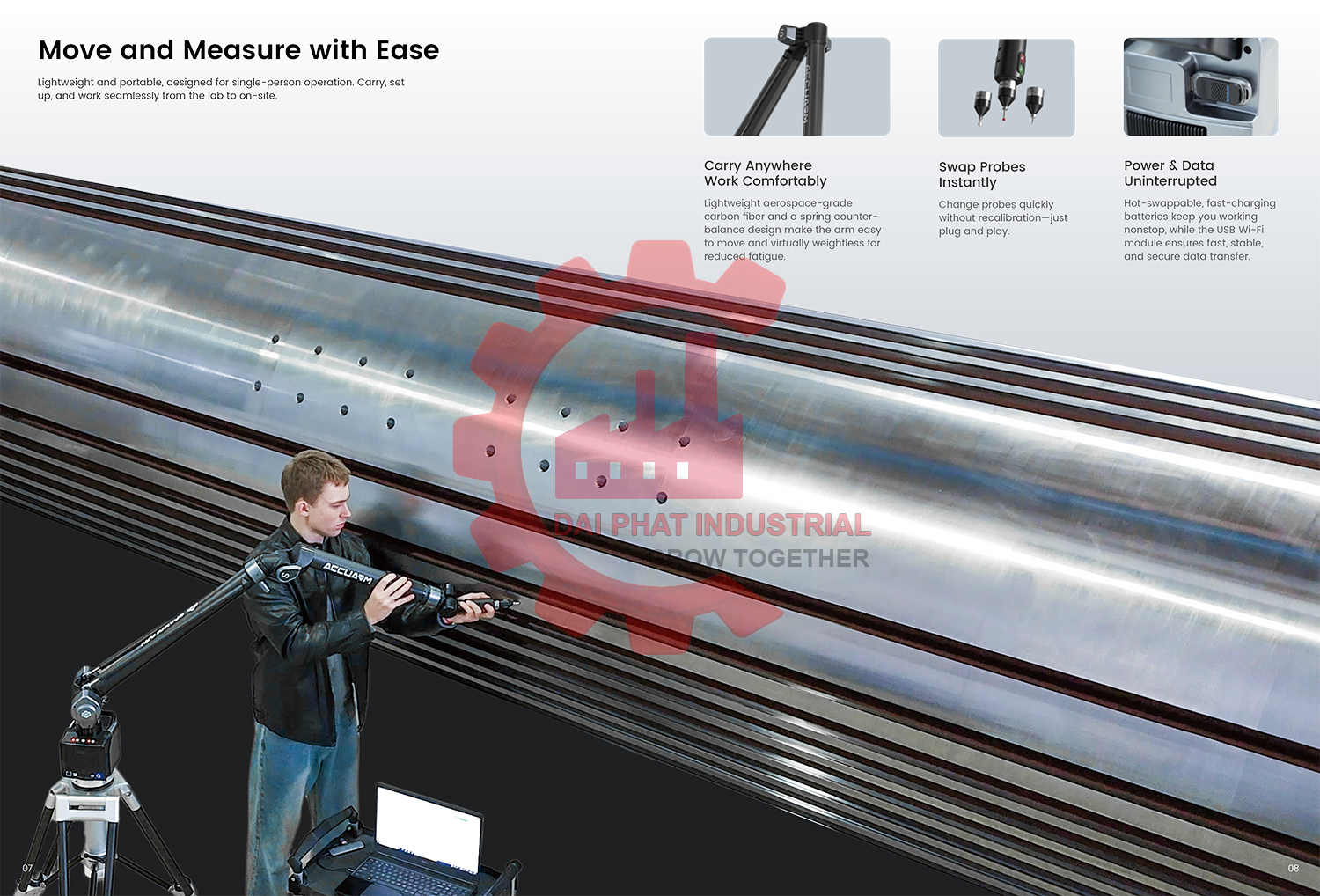 Máy đo tọa độ 3 chiều Accuarm