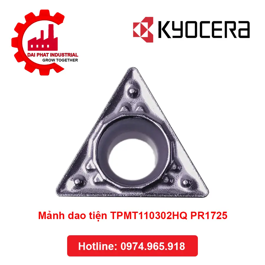 Mảnh Dao Tiện TPMT110302HQ PR1725 - Đại Phát