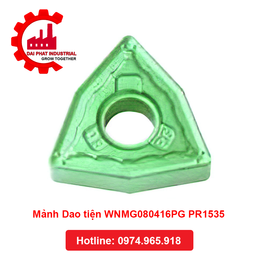 Mảnh Dao tiện WNMG080416PG PR1535