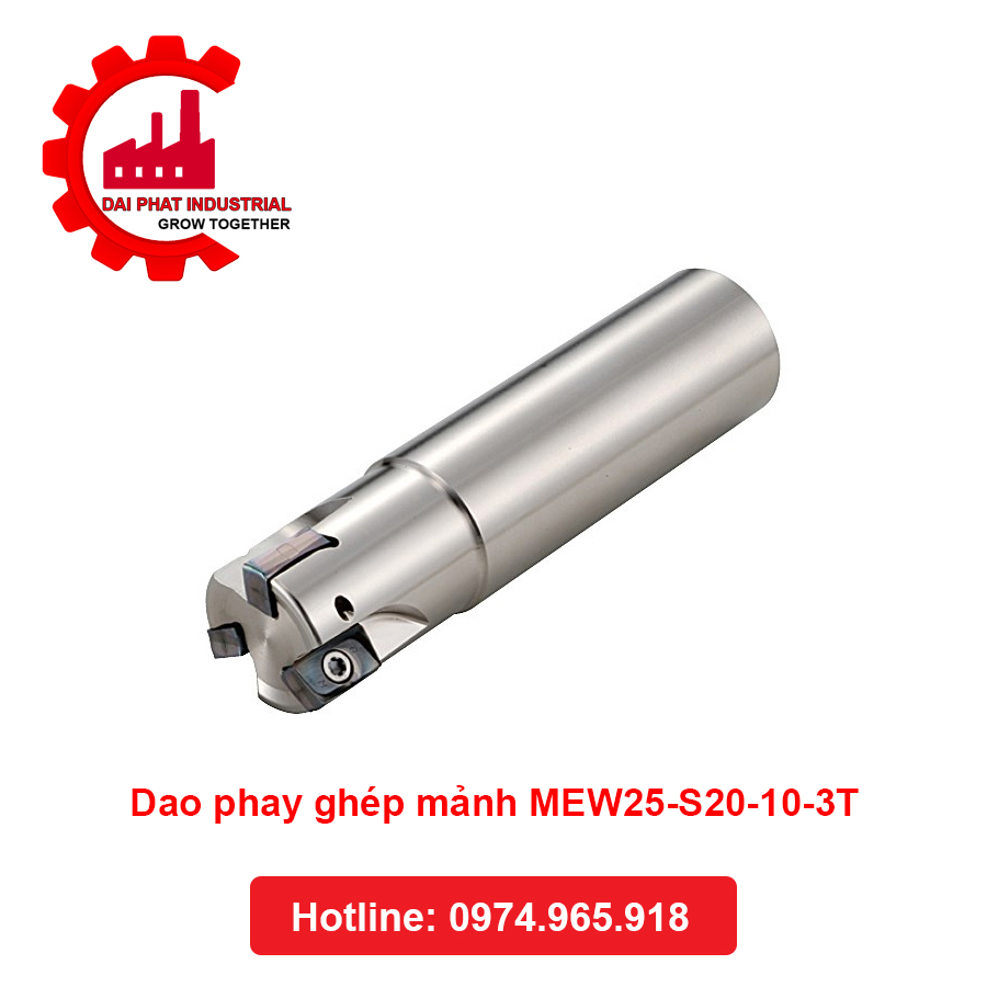 Dao phay ghép mảnh MEW25-S20-10-3T - Đại Phát