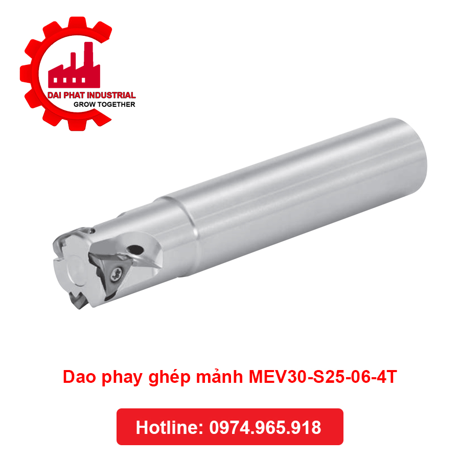 Dao Phay Ghép Mảnh MEV30-S25-06-4T Đại Phát