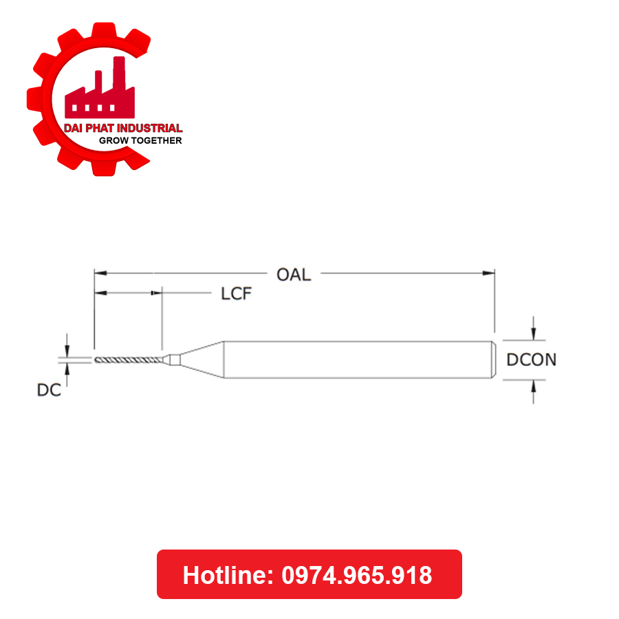 Mũi Khoan Hợp Kim Ø0.15 Kyocera 08239