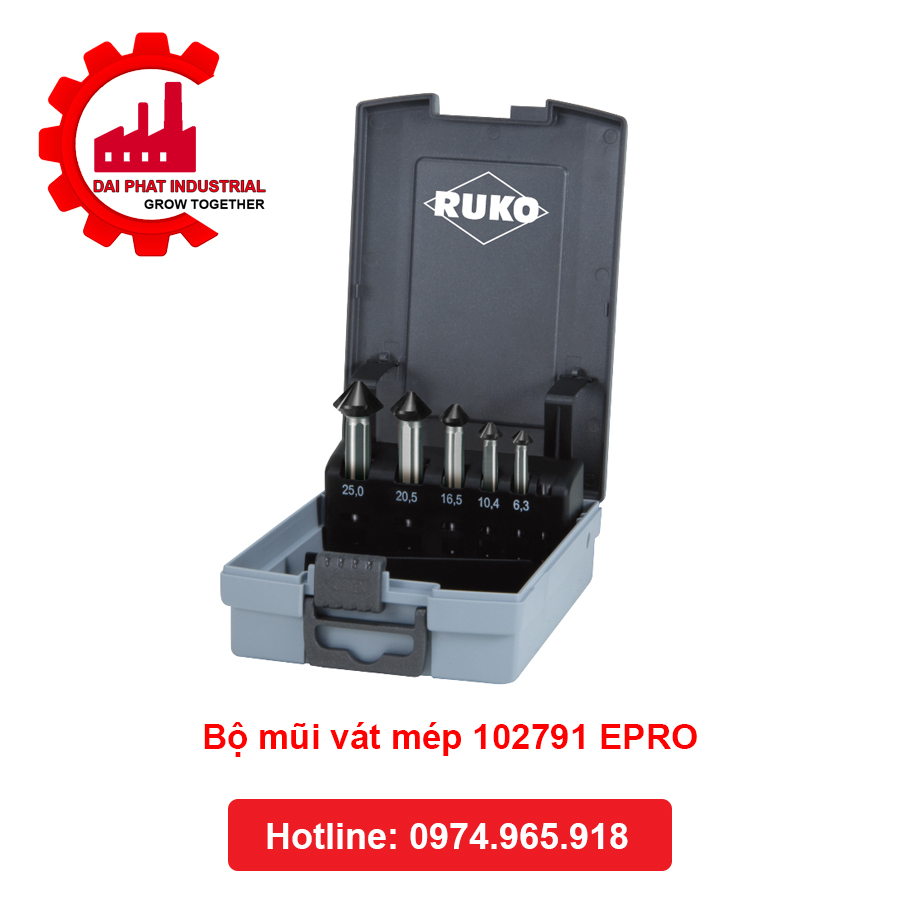 Thông số kỹ thuật Bộ mũi vát mép 102791 EPRO