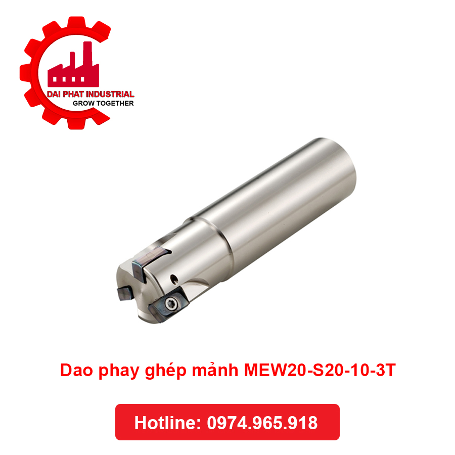Dao phay ghép mảnh MEW20-S20-10-3T - Đại Phát