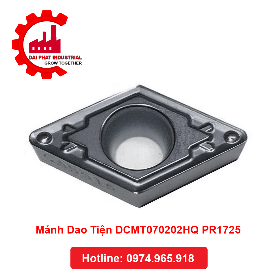 Mảnh Dao Tiện DCMT070202HQ PR1725