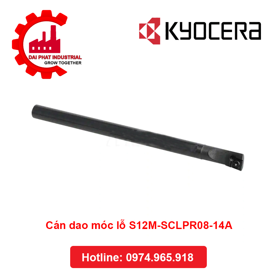 Cán dao móc lỗ S12M-SCLPR08-14A- Đại Phát