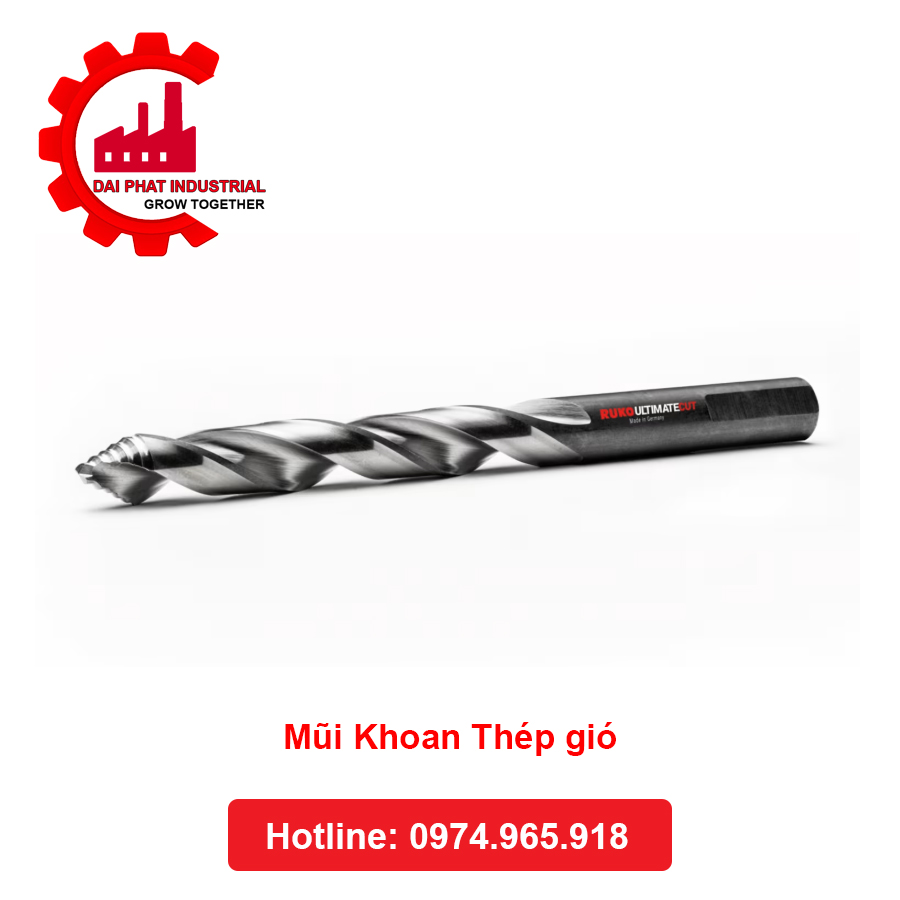 Mũi Khoan Thép Gió Ø6 259060