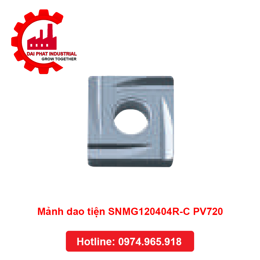 Mảnh Dao Tiện SNMG120404R-C PV720 - Đại Phát