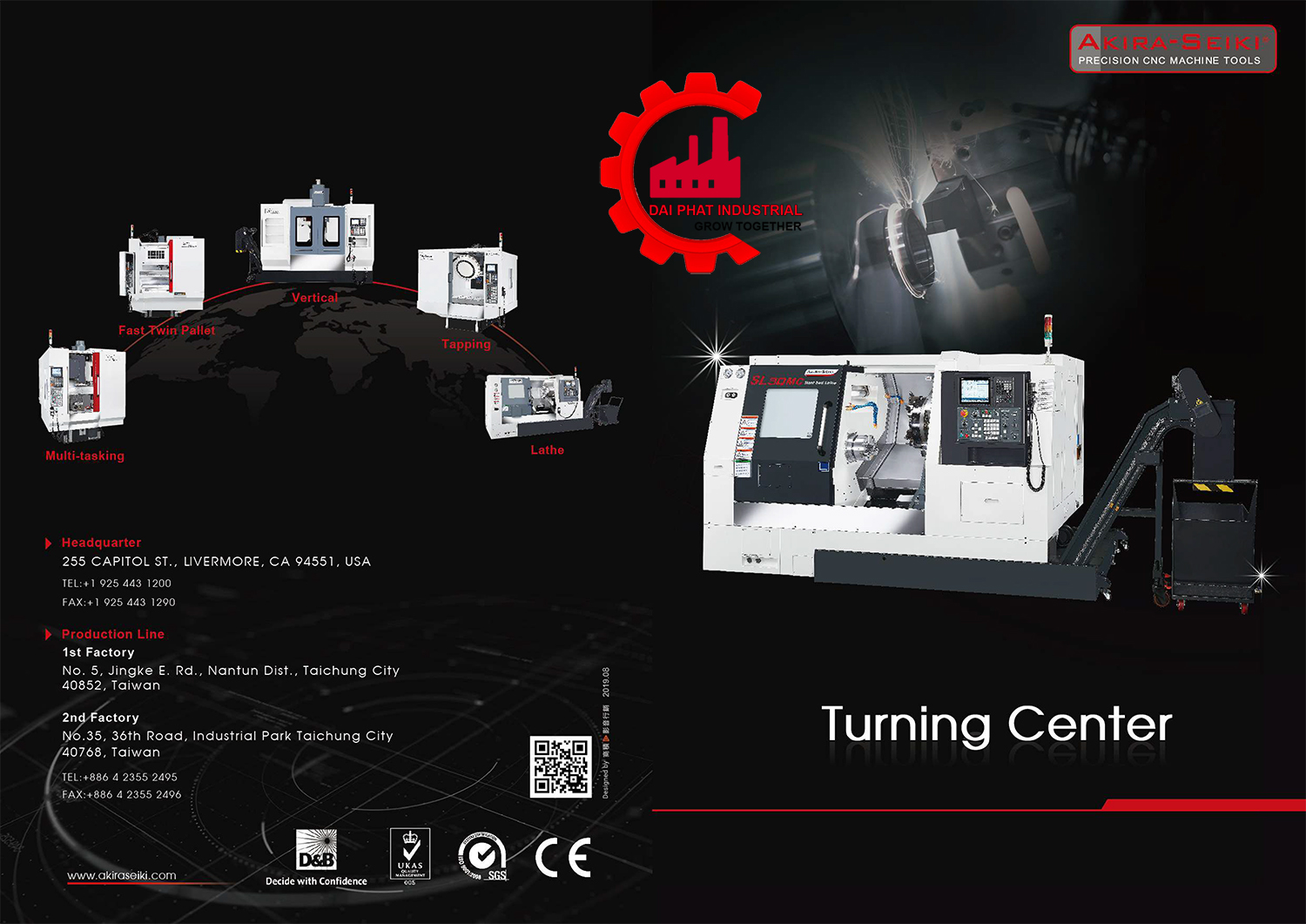 Thông số kỹ thuật và ứng dụng máy tiện AKIRA-SEIKI