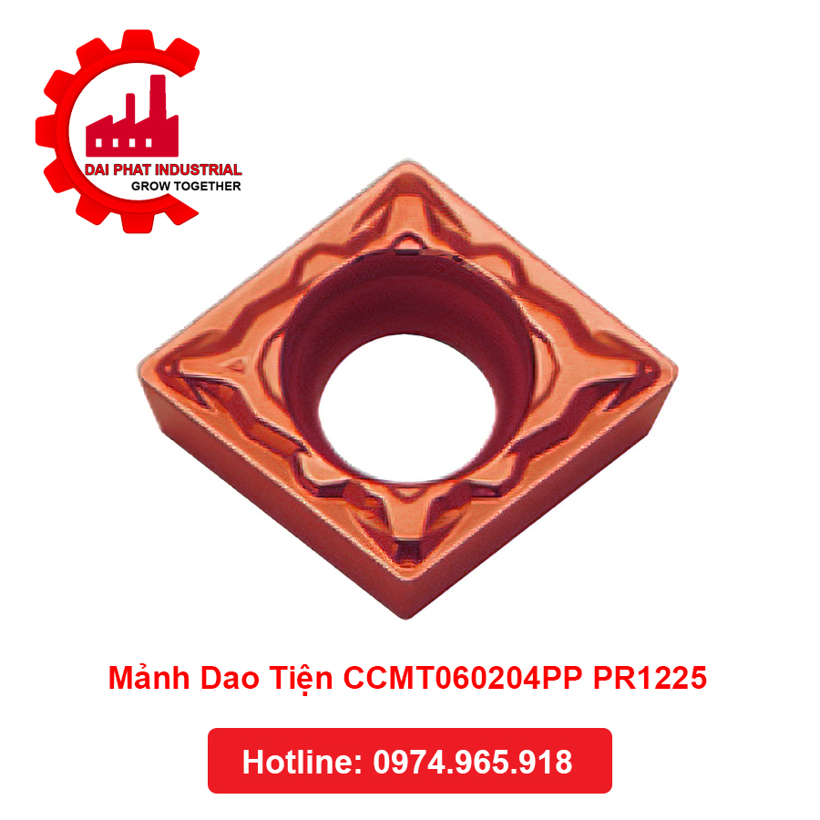 Mảnh Dao Tiện CCMT060204PP PR1225
