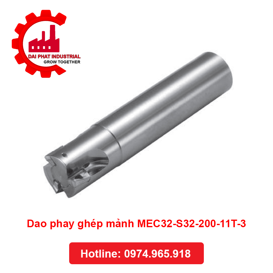 Dao Phay Ghép Mảnh MEC32-S32-200-11T-3 Đại Phát