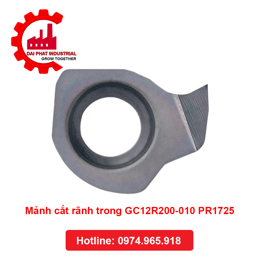 Mảnh Tiện Cắt GC12R200-010 PR1725 - Đại Phát