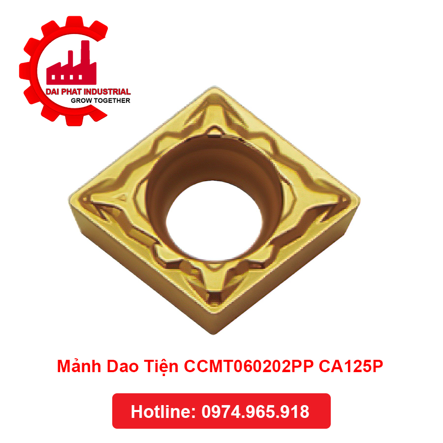 Mảnh Dao Tiện CCMT060202PP CA125P