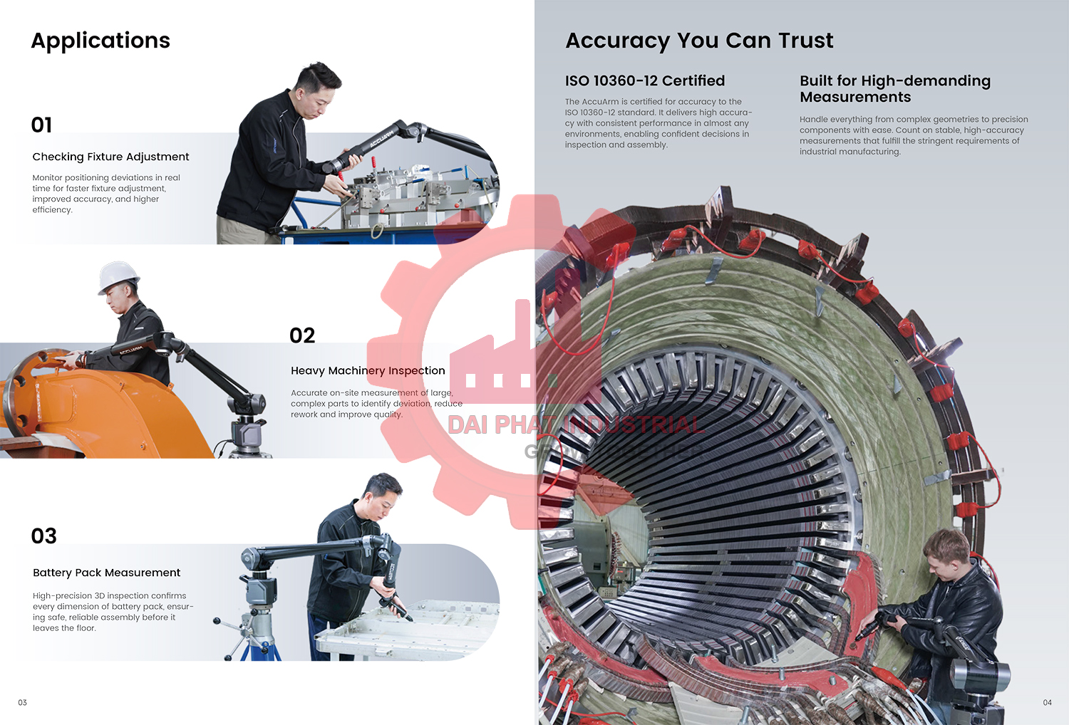 Máy đo tọa độ 3 chiều Accuarm