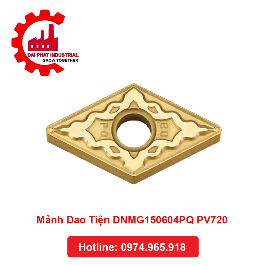 Mảnh Dao Tiện DNMG150604PQ PV720
