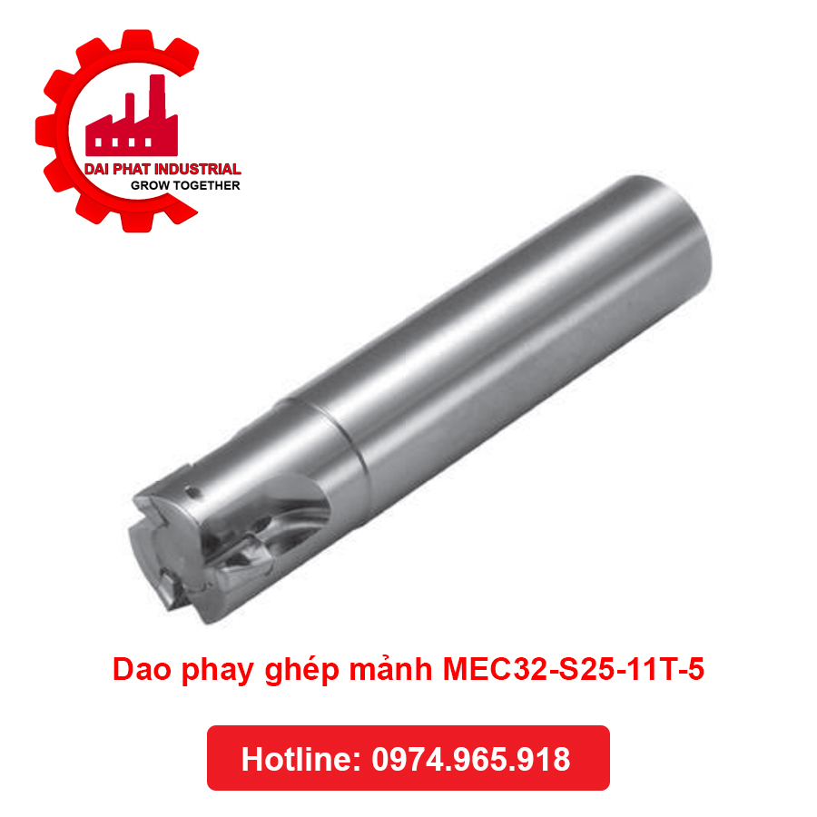 Dao Phay Ghép Mảnh MEC32-S25-11T-5 Đại Phát