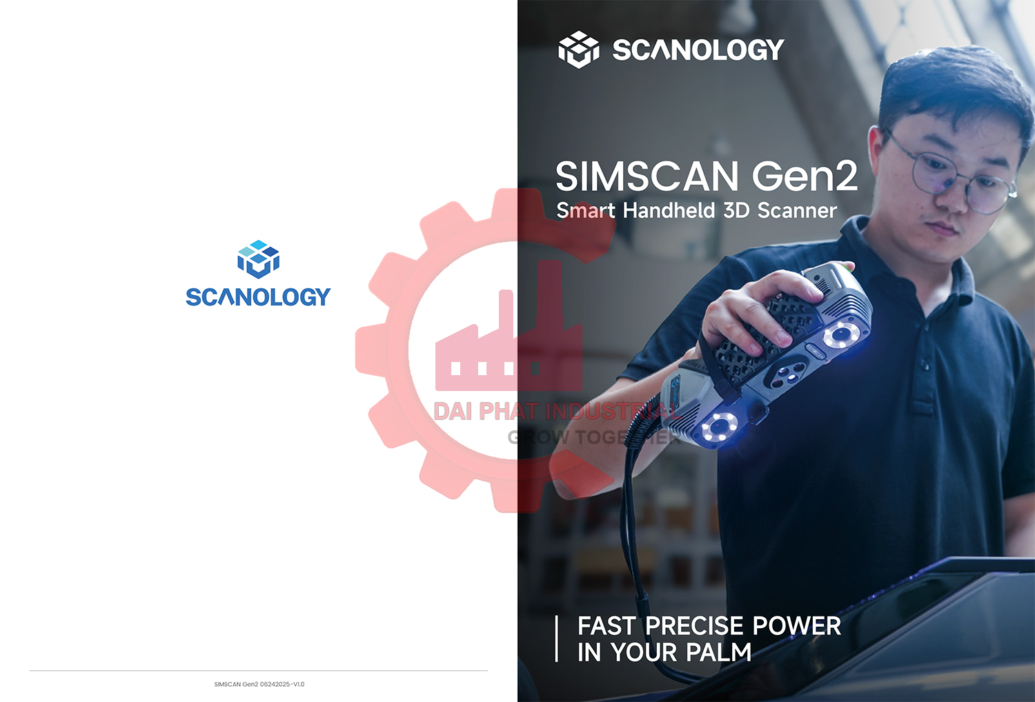 máy quét 3D cầm tay Simscan 42 Gen 2