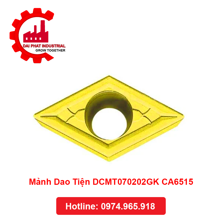 Mảnh Dao Tiện DCMT070202GK CA6515