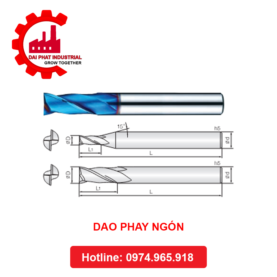 Dao Phay Ngón 2HCEE 040 110 S04