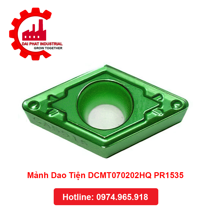 Mảnh Dao Tiện DCMT070202HQ PR1535