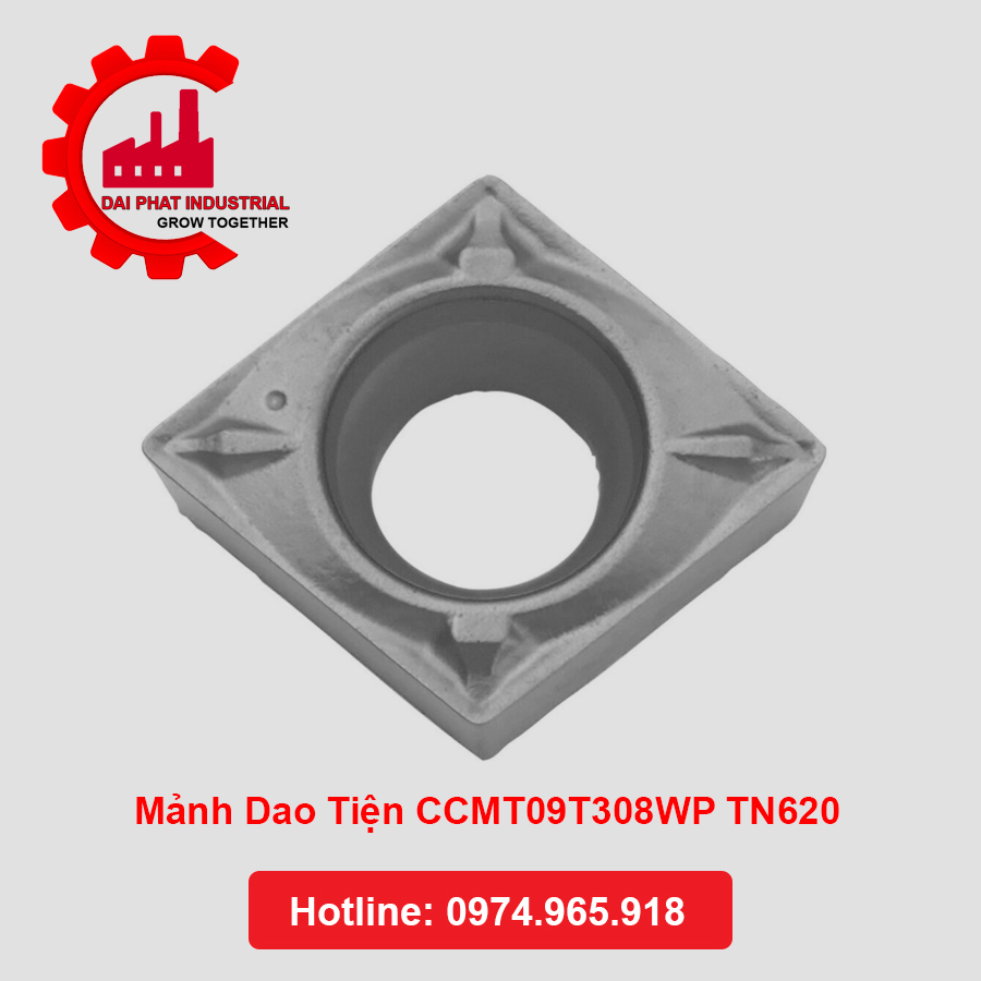 Mảnh Dao Tiện CCMT09T308WP TN620