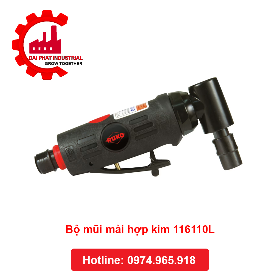 Thông số kỹ thuật Máy cầm tay hoạt động bằng Khí nén 116110L