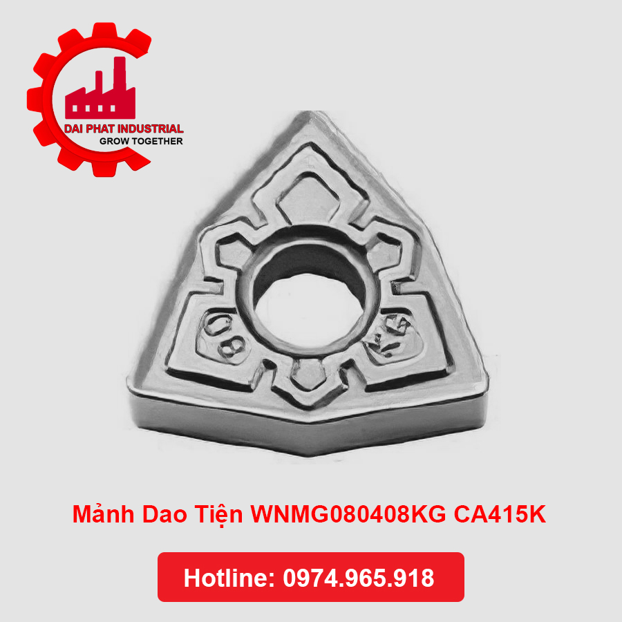Mảnh Dao Tiện WNMG080408KG CA415K