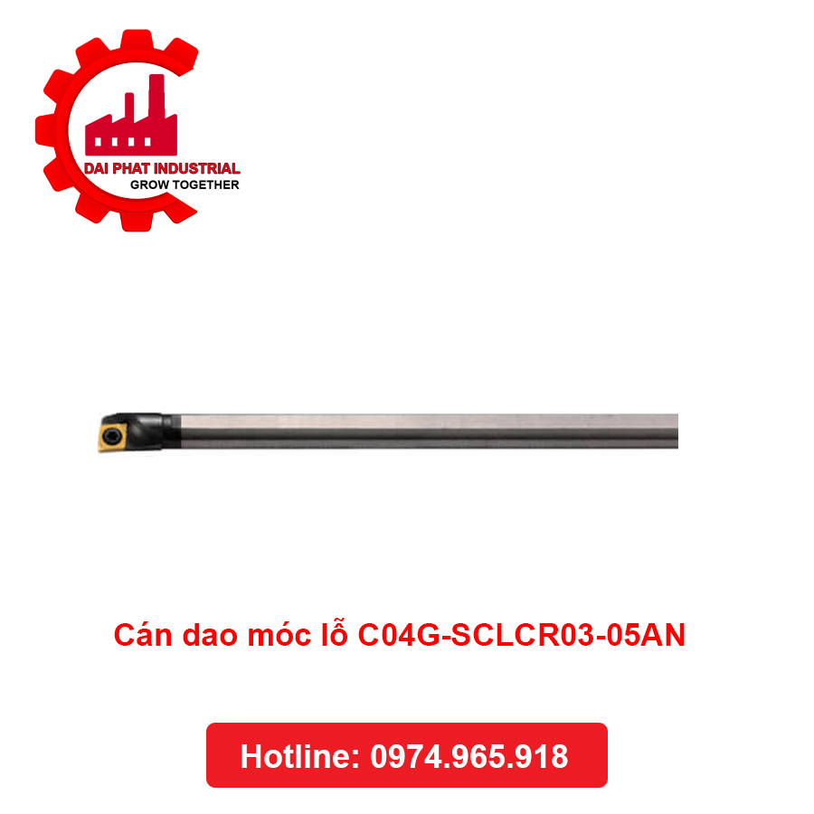 Cán dao móc lỗ C04G-SCLCR03-05AN - Đại Phát