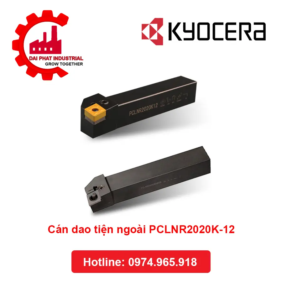 Cán dao tiện ngoài PCLNR2020K-12 - Đại Phát