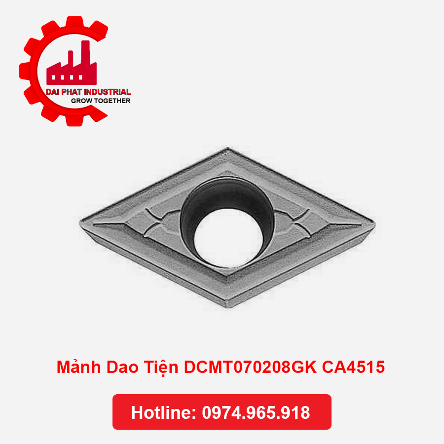 Mảnh Dao Tiện DCMT070208GK CA4515