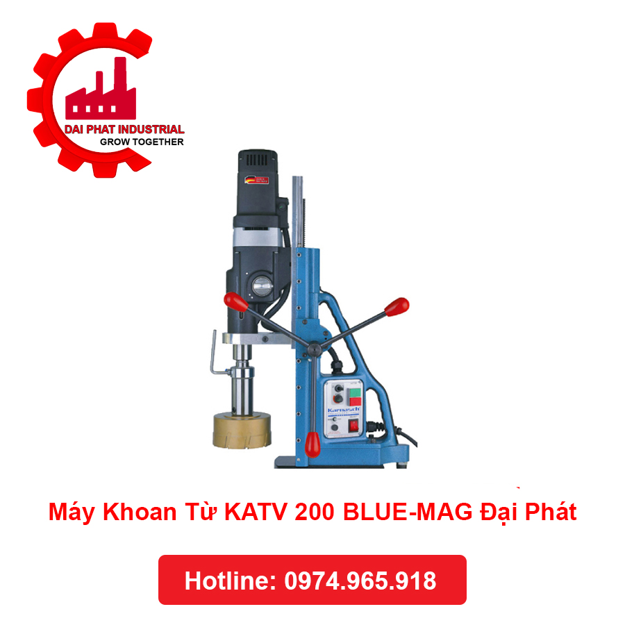Máy Khoan Từ KATV 200 BLUE-MAG Đại Phát