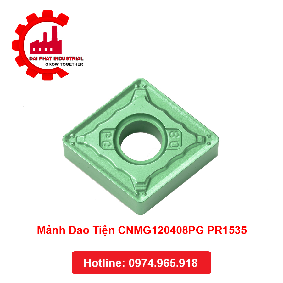 Mảnh Dao Tiện KYOCERA CNMG120408PG PR1535 - Đại Phát