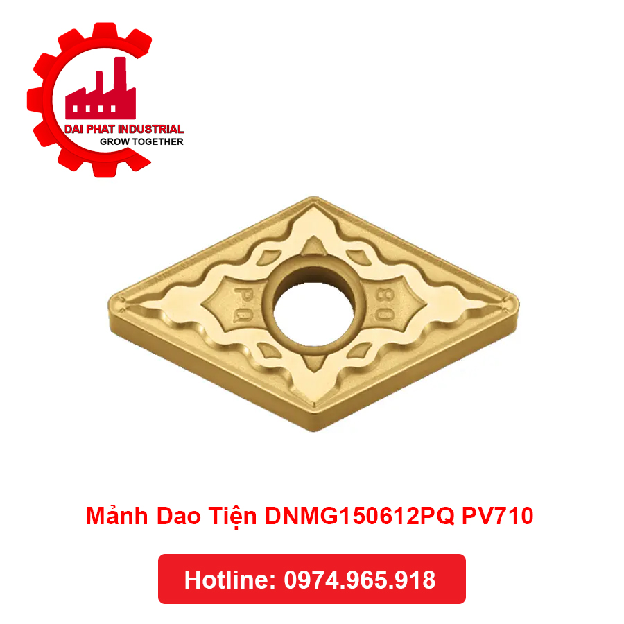 Mảnh Dao Tiện DNMG150612PQ PV710