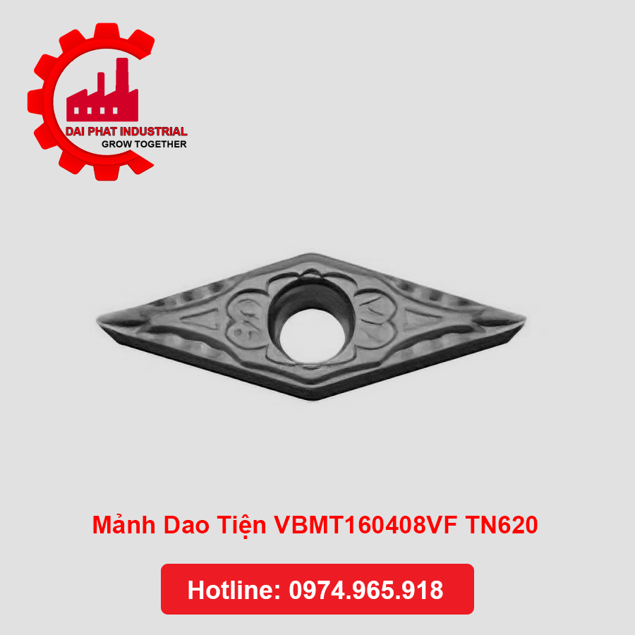 Mảnh Dao Tiện VBMT160408VF TN620