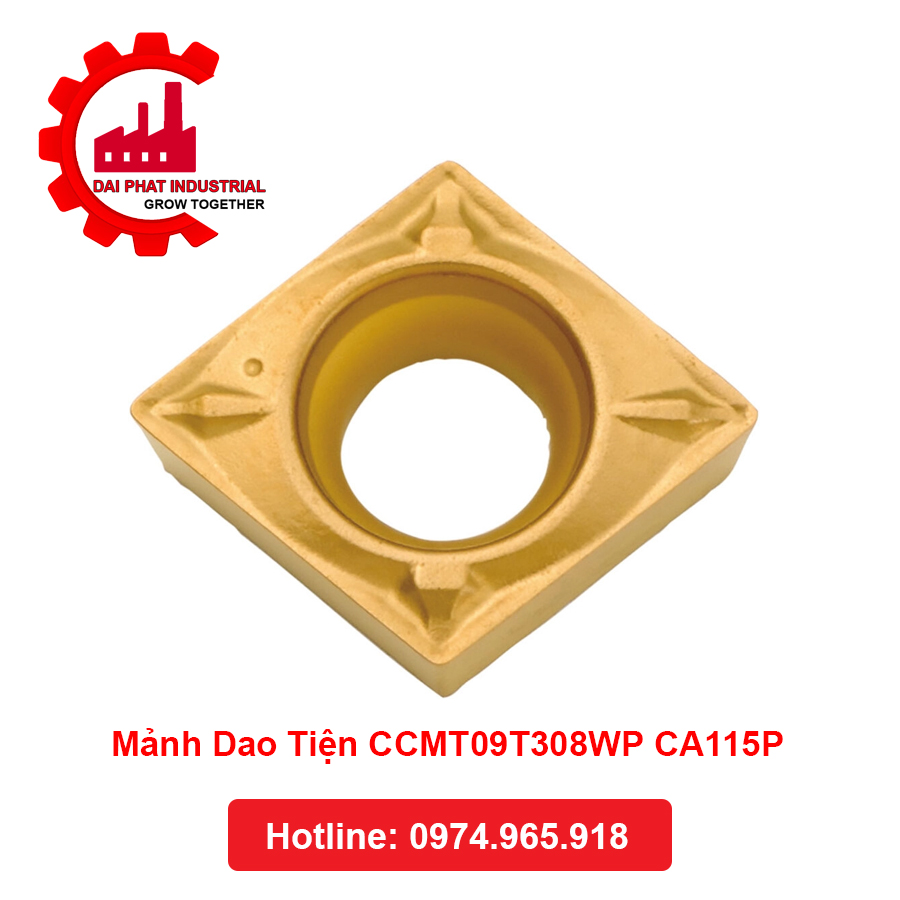 Mảnh Dao Tiện CCMT09T308WP CA115P