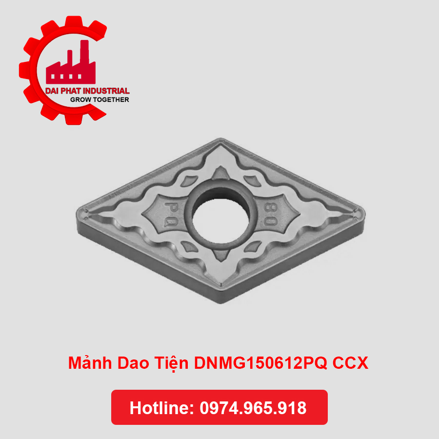 Mảnh Dao Tiện DNMG150612PQ CCX