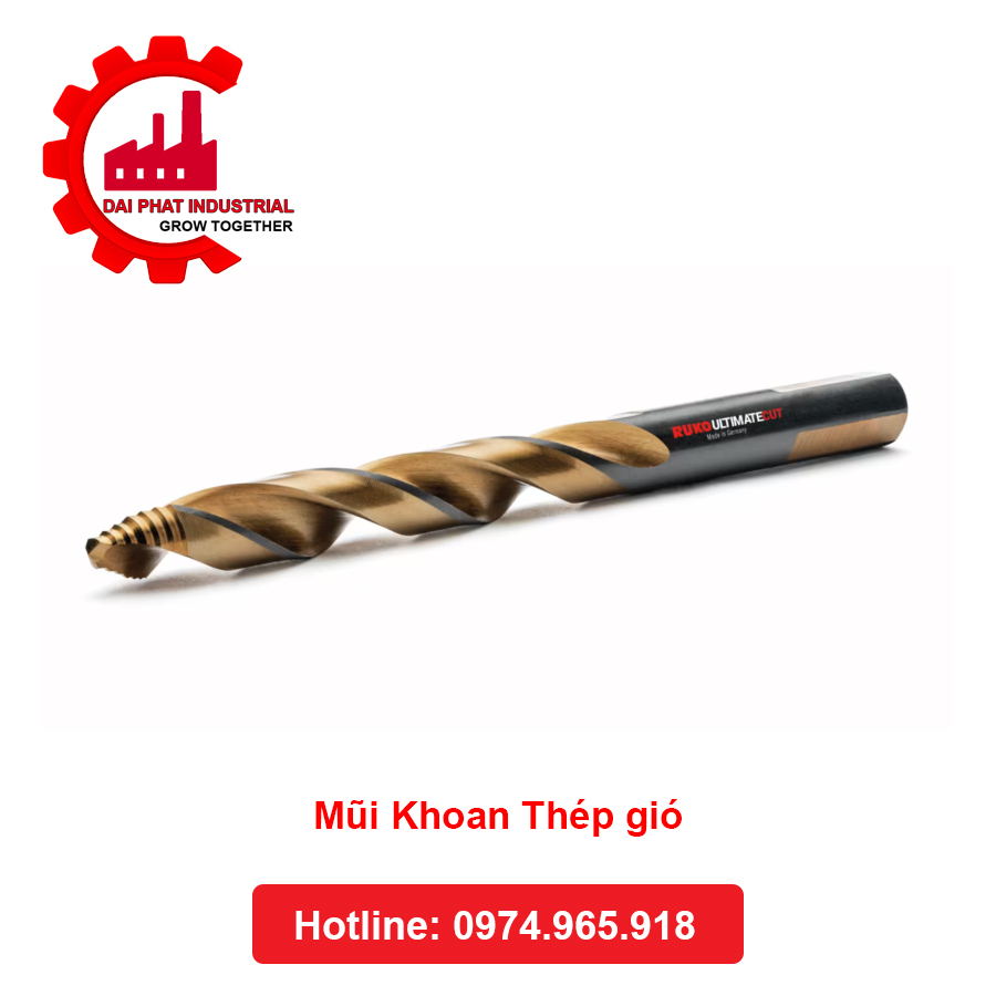 Mũi Khoan Thép Gió Ø10.2 259102E