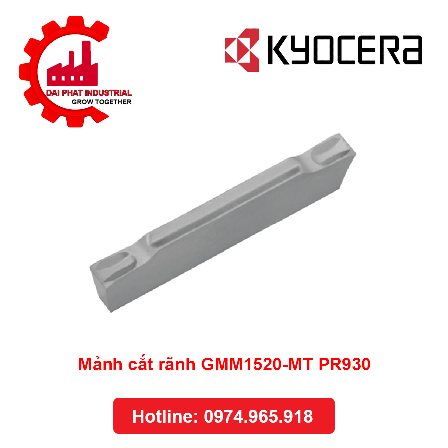 Mảnh cắt rãnh GMM1520-MT PR930 - Đại Phát