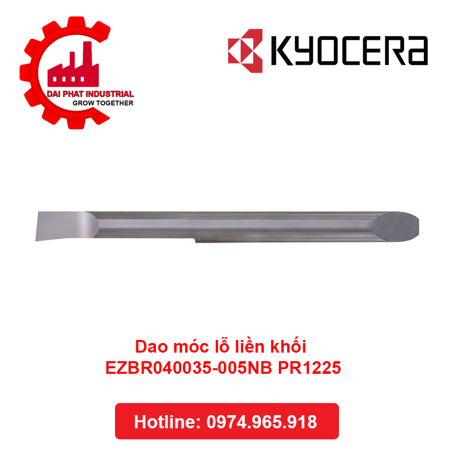 Dao móc lỗ liền khối EZBR040035-005NB PR1225- Đại Phát