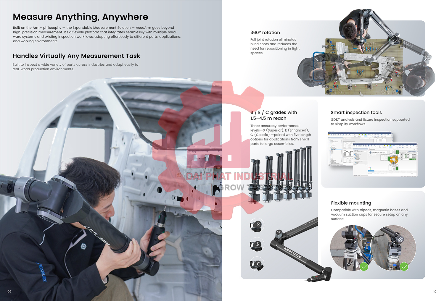 Máy đo tọa độ 3 chiều Accuarm