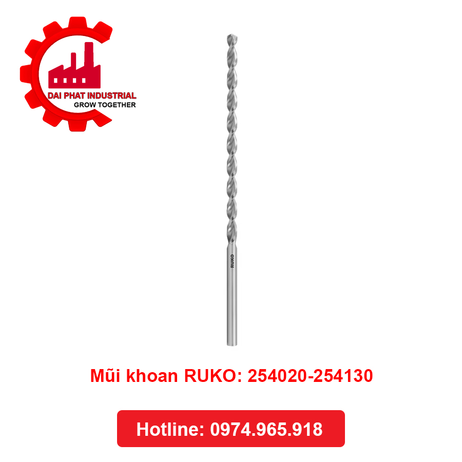 Mũi khoan RUKO 254020-254130 - Đại Phát