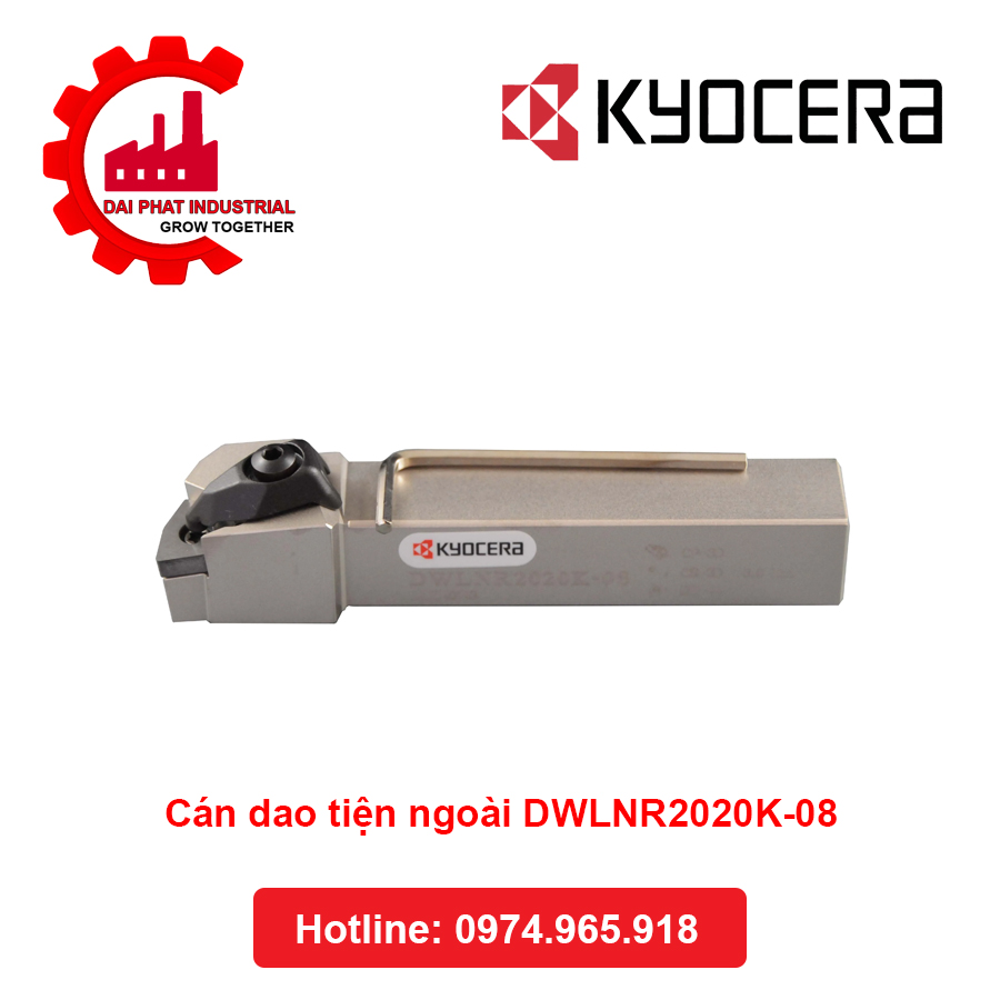 Cán dao tiện ngoài DWLNR2020K-08 - Đại Phát