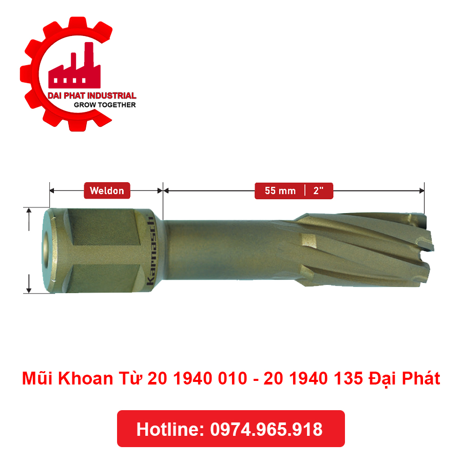 Mũi Khoan Từ 20 1940 010 - 20 1940 135 Đại Phát